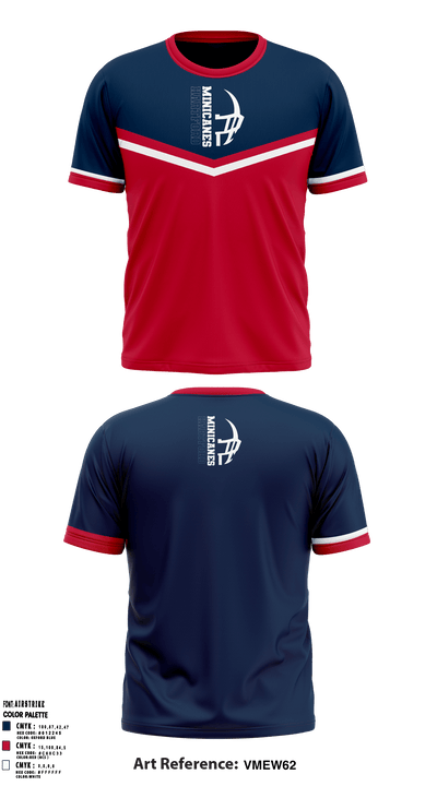 GHYFA Hartford Minicanes Football 73139634 Short Sleeve Performance Shirt - 5