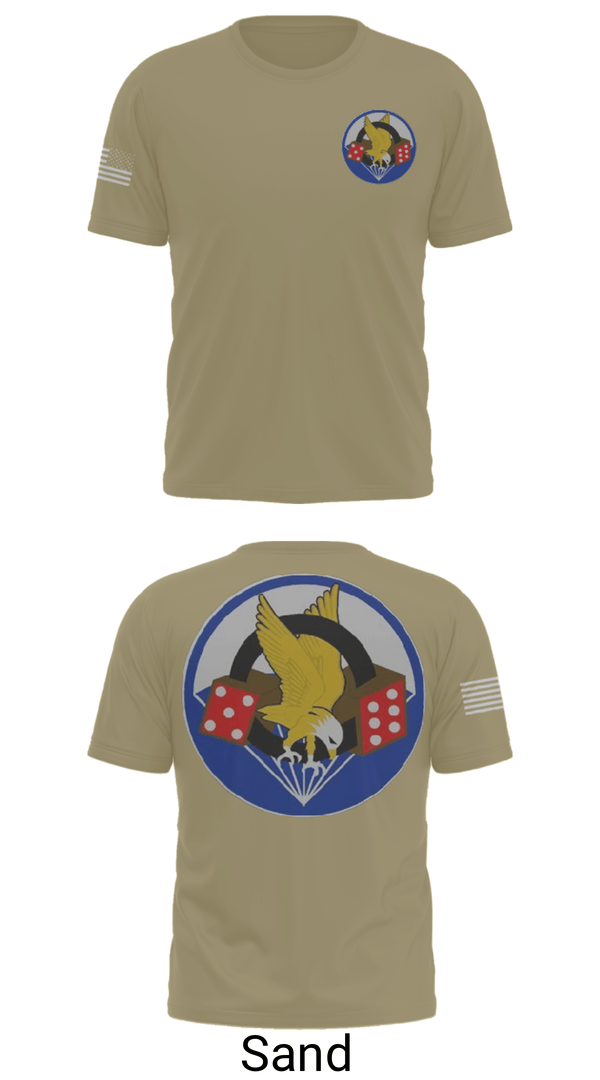 Old School Cotton Feel Shirt, 506th PIR, Army, Teamtime, Team time, sublimation, custom sports apparel, team uniforms, spirit wear, spiritwear, sports uniforms, custom shirts, team store, custom team store, fundraiser sports, apparel fundraiser