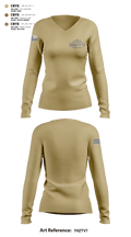 2668th TC 86301834 Women's Long Sleeve V-neck Shirt - 2