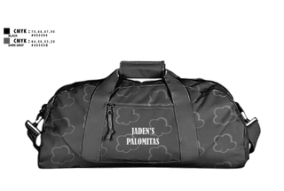 Duffle Bag, Jaden’s palomitas, , Teamtime, Team time, sublimation, custom sports apparel, team uniforms, spirit wear, spiritwear, sports uniforms, custom shirts, team store, custom team store, fundraiser sports, apparel fundraiser