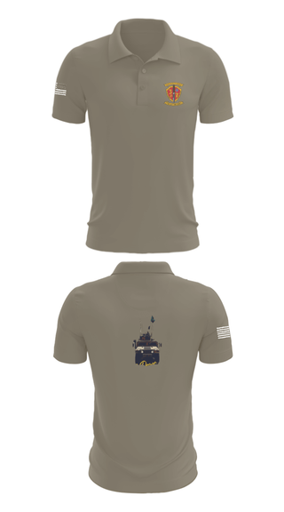 Short Sleeve Performance Polo, 3/7 India Co. Wpns Plt, Marines, Teamtime, Team time, sublimation, custom sports apparel, team uniforms, spirit wear, spiritwear, sports uniforms, custom shirts, team store, custom team store, fundraiser sports, apparel fundraiser