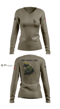 Campbell SORBFort Campbell SORB 92410606 Women's Long Sleeve V-neck Shirt - 4