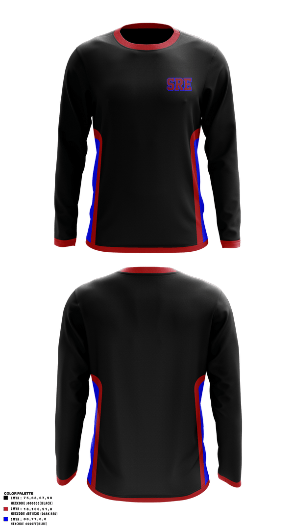 Long Sleeve Performance Shirt, SRE, Men's Basketball, Teamtime, Team time, sublimation, custom sports apparel, team uniforms, spirit wear, spiritwear, sports uniforms, custom shirts, team store, custom team store, fundraiser sports, apparel fundraiser