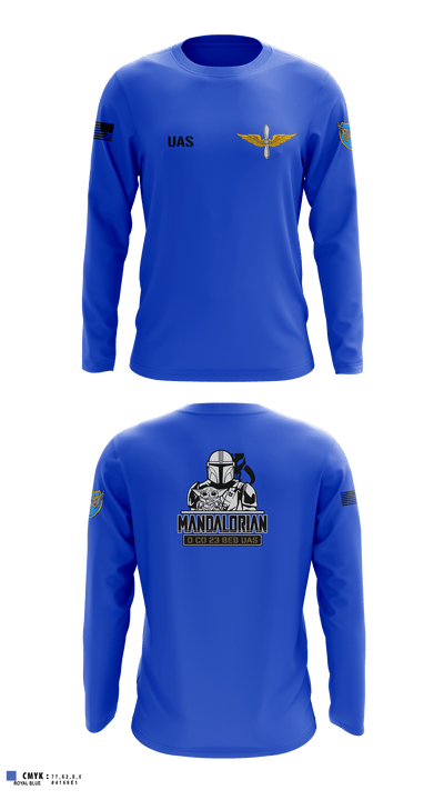 23rd BEB UAS 32441803 Long Sleeve Performance Shirt - 6
