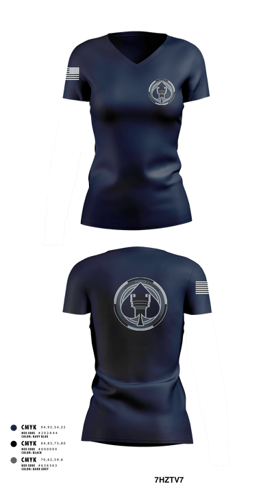 Funken 1165851 Women's Long Sleeve V-neck Shirt - 1
