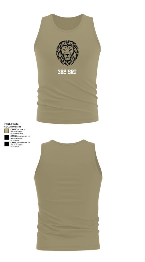 Tank Top, 382 SRT, Army, Teamtime, Team time, sublimation, custom sports apparel, team uniforms, spirit wear, spiritwear, sports uniforms, custom shirts, team store, custom team store, fundraiser sports, apparel fundraiser