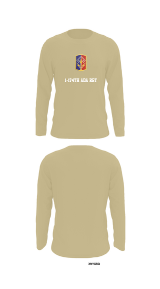 Long Sleeve Performance Shirt, 1-174th ADA RGT, , Teamtime, Team time, sublimation, custom sports apparel, team uniforms, spirit wear, spiritwear, sports uniforms, custom shirts, team store, custom team store, fundraiser sports, apparel fundraiser