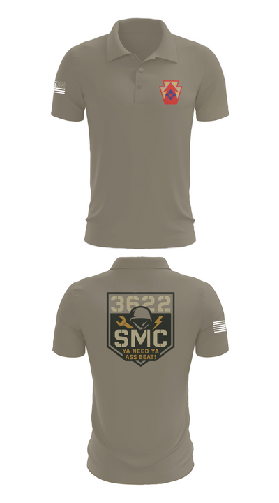 3622 SMC 47785047 Short Sleeve Performance Polo - 67