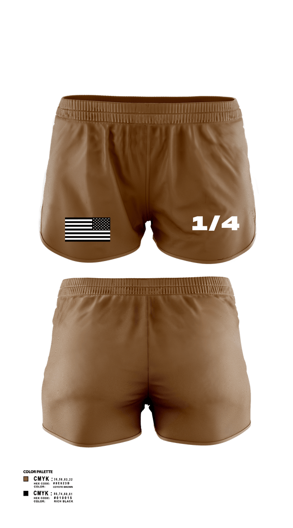 Women's Shorts, 1/4, Marines, Teamtime, Team time, sublimation, custom sports apparel, team uniforms, spirit wear, spiritwear, sports uniforms, custom shirts, team store, custom team store, fundraiser sports, apparel fundraiser