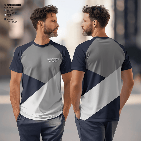 Short Sleeve Performance Shirt, Goshen Bears, Football, Teamtime, Team time, sublimation, custom sports apparel, team uniforms, spirit wear, spiritwear, sports uniforms, custom shirts, team store, custom team store, fundraiser sports, apparel fundraiser