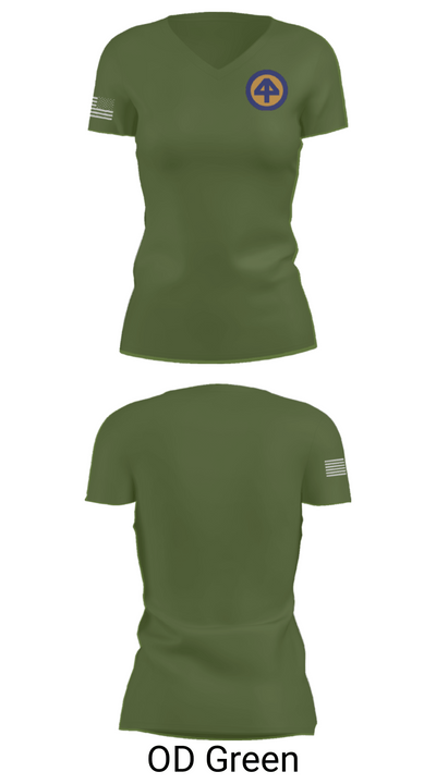 A CO 2-113th 30302510 Women's Short Sleeve V-neck Shirt - 48