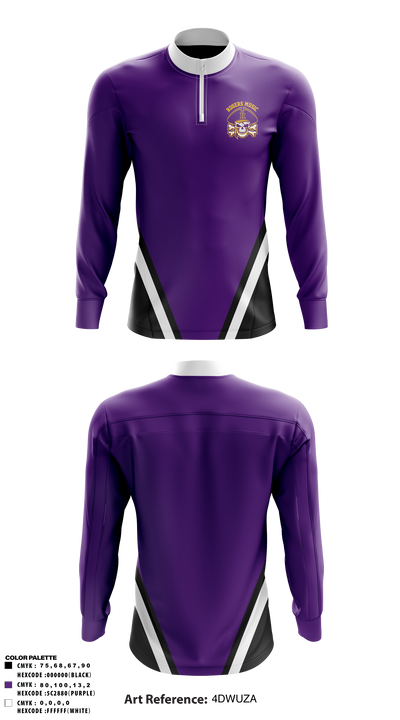 Rogers Music 78433672 Quarter Zip Jacket - 3