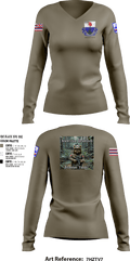 3rd PLT Bad Boys3rd PLT Bad Boys 89971992 Women's Long Sleeve V-neck Shirt - 1