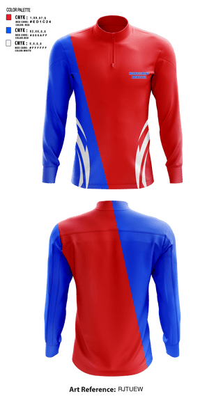 Quarter Zip Jacket, Bulldogs, Men's Basketball, Teamtime, Team time, sublimation, custom sports apparel, team uniforms, spirit wear, spiritwear, sports uniforms, custom shirts, team store, custom team store, fundraiser sports, apparel fundraiser