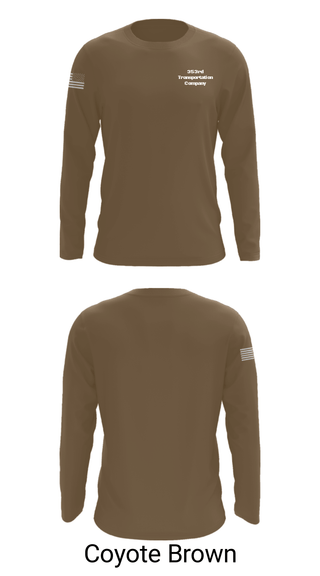 Long Sleeve Performance Shirt, 353rd Transportation Company, Army, Teamtime, Team time, sublimation, custom sports apparel, team uniforms, spirit wear, spiritwear, sports uniforms, custom shirts, team store, custom team store, fundraiser sports, apparel fundraiser