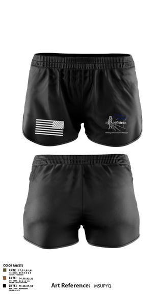 Ranger Panties, Inversed CrewBART PD Fugitive Task Force, Police, Teamtime, Team time, sublimation, custom sports apparel, team uniforms, spirit wear, spiritwear, sports uniforms, custom shirts, team store, custom team store, fundraiser sports, apparel fundraiser