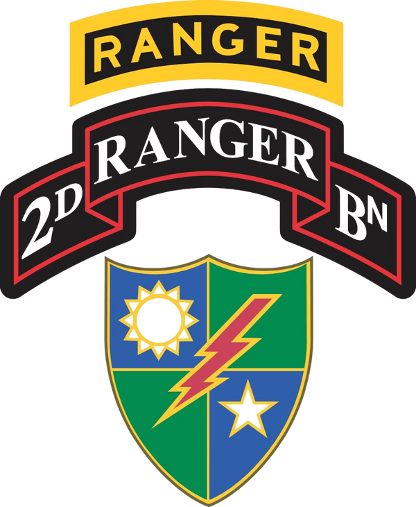 75 Ranger regiment Stainless Steel Water Bottle with a Straw Lid