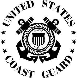 Coast Guard Station Port Aransas 18143377 Stainless Steel Water Bottle with a Straw Lid