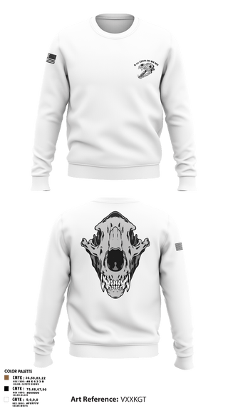 Crew Neck Sweatshirt, B co 224th MI BN MX, Army, Teamtime, Team time, sublimation, custom sports apparel, team uniforms, spirit wear, spiritwear, sports uniforms, custom shirts, team store, custom team store, fundraiser sports, apparel fundraiser
