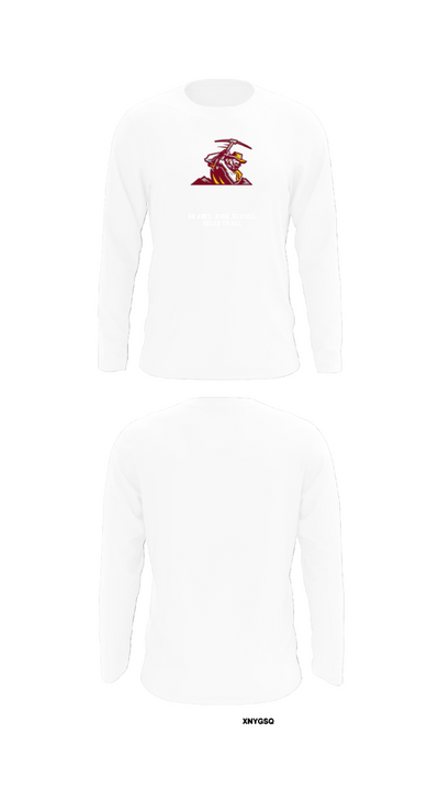 Granite High School Volleyball 36467606 Long Sleeve Performance Shirt - 8