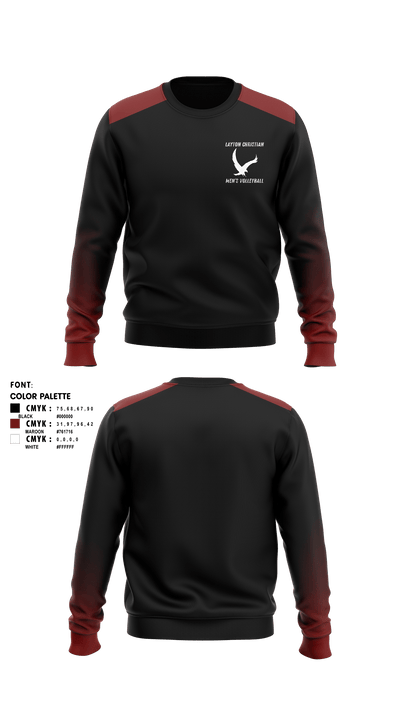 Eagles 30865046 Crew Neck Sweatshirt - 4