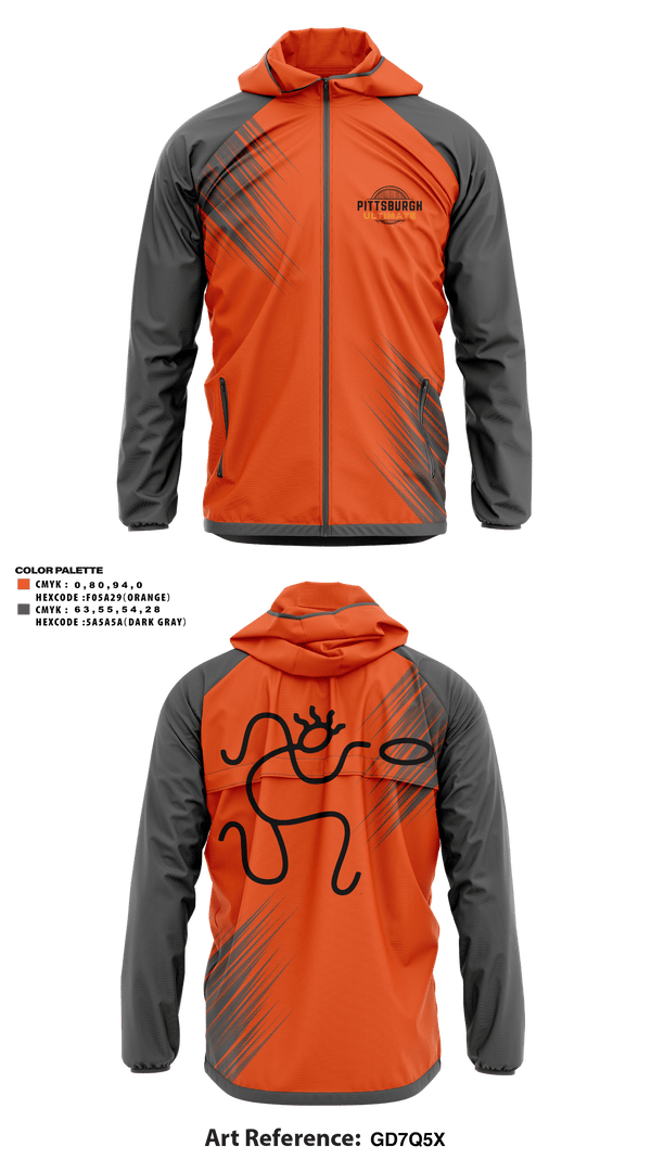 Windbreaker, Pittsburgh Ultimate, Spirit Store, Teamtime, Team time, sublimation, custom sports apparel, team uniforms, spirit wear, spiritwear, sports uniforms, custom shirts, team store, custom team store, fundraiser sports, apparel fundraiser