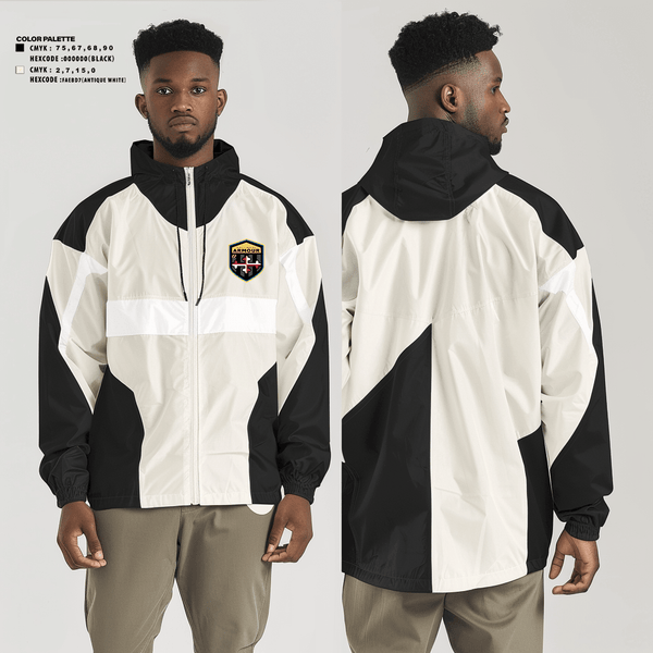 Windbreaker, Baltimore Amour, Men's Soccer, Teamtime, Team time, sublimation, custom sports apparel, team uniforms, spirit wear, spiritwear, sports uniforms, custom shirts, team store, custom team store, fundraiser sports, apparel fundraiser
