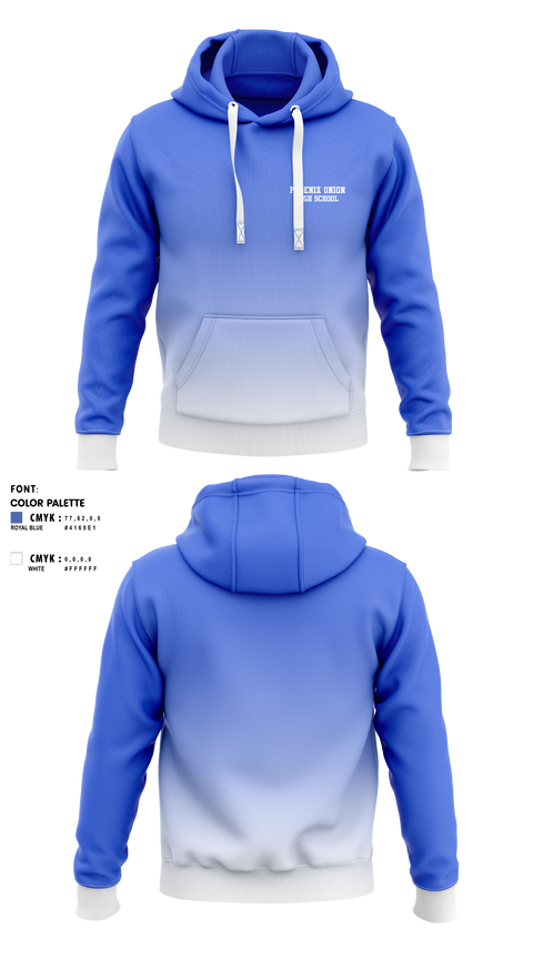 Hoodie, Phoenix Union High School District Classified Employees Association, Cycling, Teamtime, Team time, sublimation, custom sports apparel, team uniforms, spirit wear, spiritwear, sports uniforms, custom shirts, team store, custom team store, fundraiser sports, apparel fundraiser