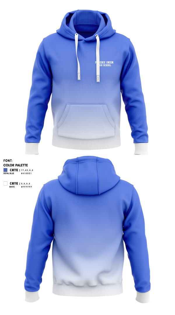 Hoodie, Phoenix Union High School District Classified Employees Association, Cycling, Teamtime, Team time, sublimation, custom sports apparel, team uniforms, spirit wear, spiritwear, sports uniforms, custom shirts, team store, custom team store, fundraiser sports, apparel fundraiser