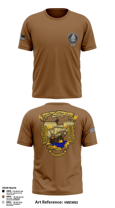220 BPOA 59828515 Short Sleeve Performance Shirt - 2