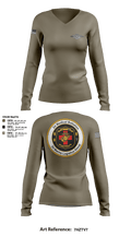 2D MED BN, 2FSSG, 2MARFORLANT 58194210 Women's Long Sleeve V-neck Shirt - 2