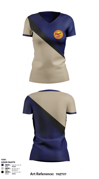 Women's Short Sleeve Vneck Shirt, Borinquen RC ClubBorinquen RC Club, , Teamtime, Team time, sublimation, custom sports apparel, team uniforms, spirit wear, spiritwear, sports uniforms, custom shirts, team store, custom team store, fundraiser sports, apparel fundraiser
