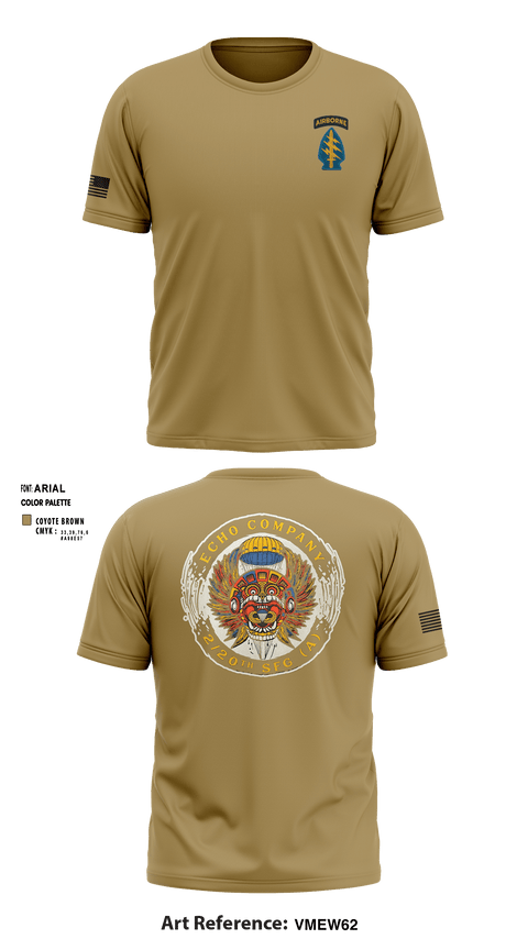 Short Sleeve Performance Shirt, ECHO 20th SFG, National Guard, Teamtime, Team time, sublimation, custom sports apparel, team uniforms, spirit wear, spiritwear, sports uniforms, custom shirts, team store, custom team store, fundraiser sports, apparel fundraiser
