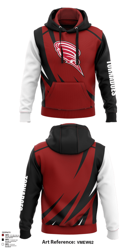 Hoodie, Tornadoes, Men's Volleyball, Teamtime, Team time, sublimation, custom sports apparel, team uniforms, spirit wear, spiritwear, sports uniforms, custom shirts, team store, custom team store, fundraiser sports, apparel fundraiser