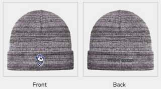 Coal Ridge Soccer Knit Cuff Logo Beanie image 2