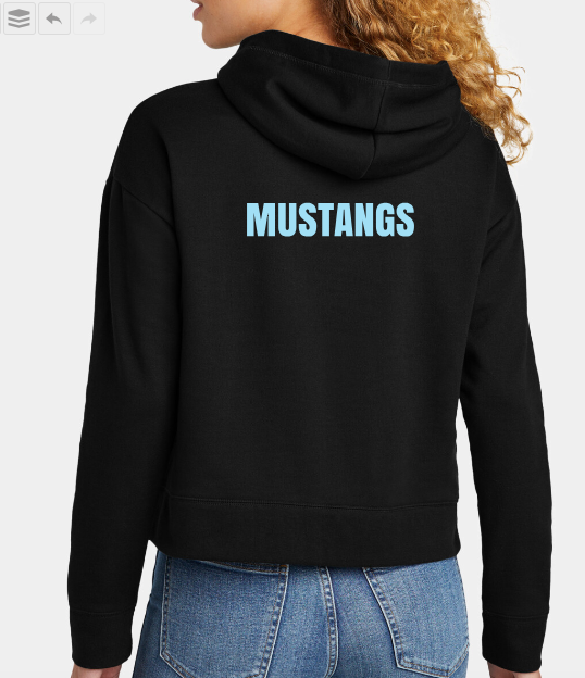 Mountain Range HS Flag Football Ladie's Comeback Hoodie image 2