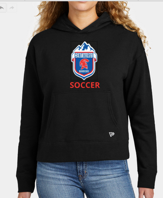 Centaurus HS Soccer Ladie's Comeback Shield Logo Hoodie