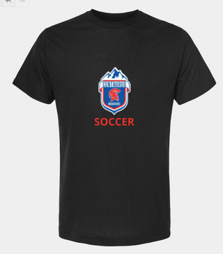 Centaurus HS Soccer Badge Tee