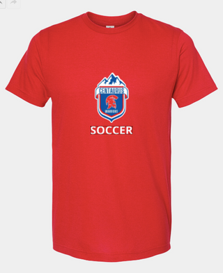 Centaurus HS Soccer Badge Tee image 4