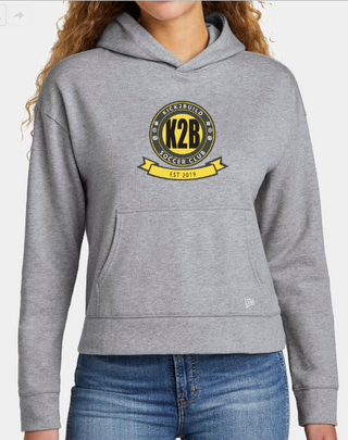 Ladie's Comeback Cotton Poly Hoodie image 3