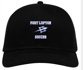 Fort Lupton HS Soccer Trucker Hat image 2