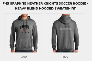 Fairview Men's Soccer 98323569  Heavy Blend Hooded Sweatshirt - 1