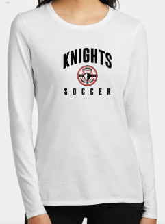 Fairview Men's Soccer 98323569 Soccer Badge Ladies Tee - 1