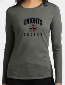 Fairview Men's Soccer 98323569 Soccer Badge Ladies Tee - 1
