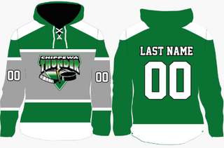 Chippewa Youth Hockey Association 90833188 Hockey Hoodie - 1