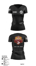 Fort Bliss DENTAC 45605501 Women's Short Sleeve V-neck Shirt - 34