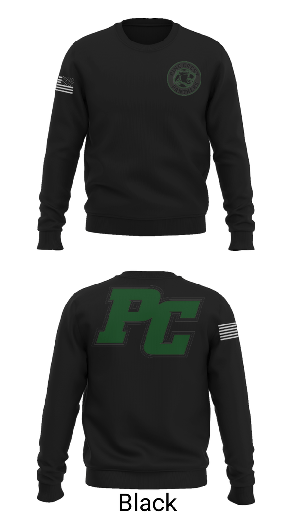 Crew Neck Sweatshirt, Pine Crest School (Upper School) Volleyball, Women's Volleyball, Teamtime, Team time, sublimation, custom sports apparel, team uniforms, spirit wear, spiritwear, sports uniforms, custom shirts, team store, custom team store, fundraiser sports, apparel fundraiser