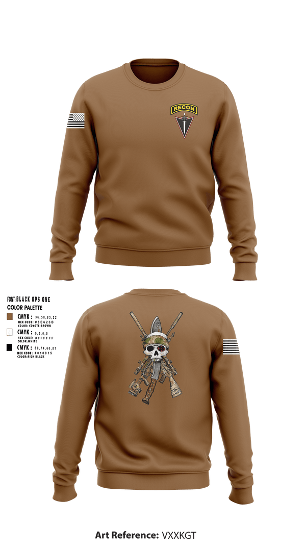 Crew Neck Sweatshirt, HHC 2/130 IN, National Guard, Teamtime, Team time, sublimation, custom sports apparel, team uniforms, spirit wear, spiritwear, sports uniforms, custom shirts, team store, custom team store, fundraiser sports, apparel fundraiser