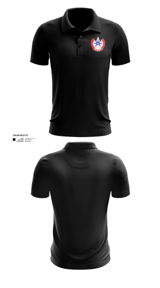1st Theater Sustainment Command 40701813 Short Sleeve Performance Polo - 201