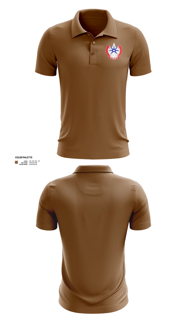 1st Theater Sustainment Command 40701813 Short Sleeve Performance Polo - 202